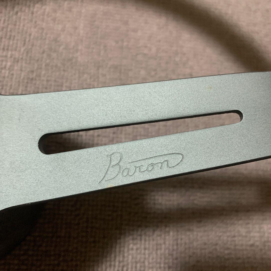 当時物　Baron バロン　ウッド　ステアリング　34π