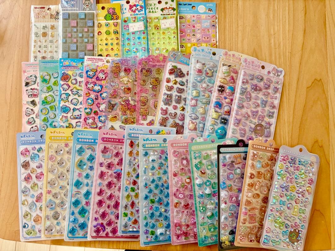 正規品　ボンボンドロップシール　うるちゅるポップシール等　27点セット