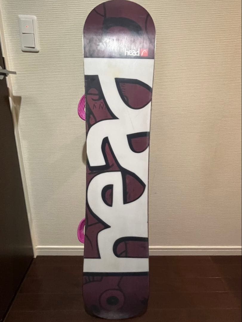 ジュニアスノーボード板　head128㎝