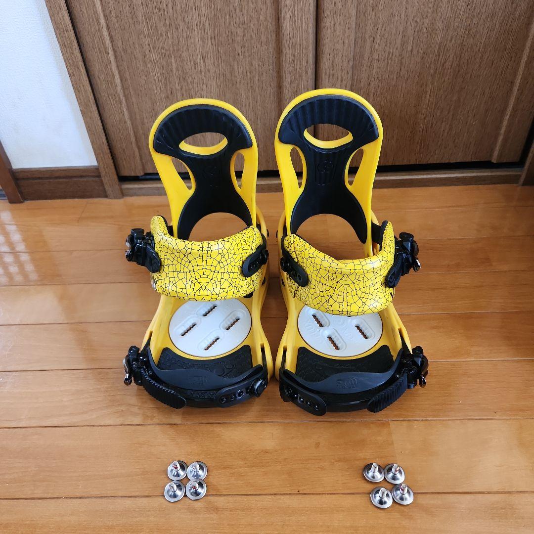 フラックス.PRスノーボード バインディング.Mサイズ