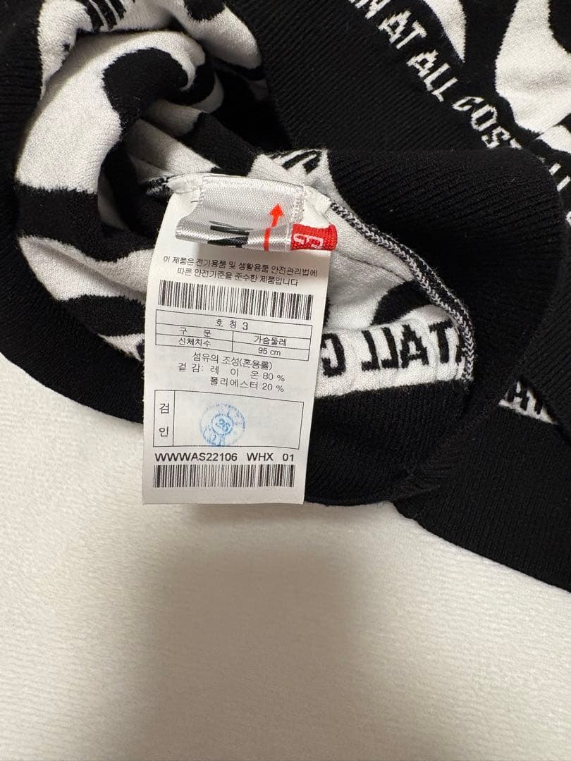 ワック　セットアップ　プリーツスカート　ニットベスト　Lサイズ　ブラック　韓国