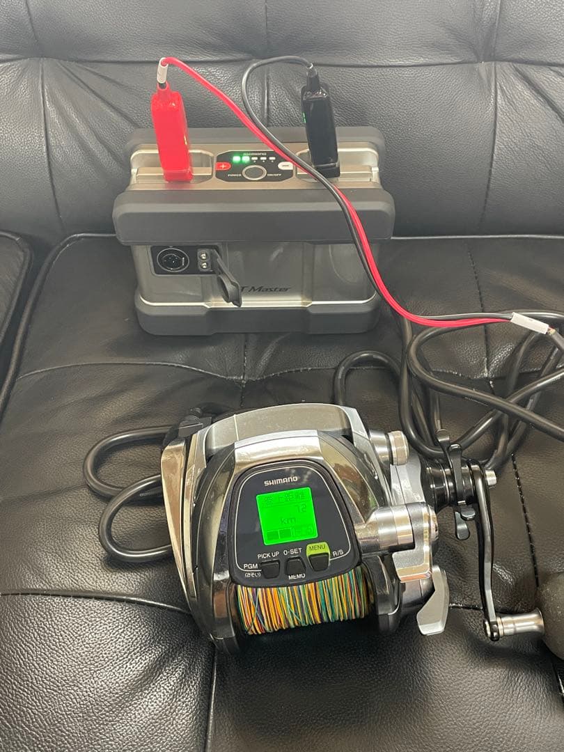 あ*坊様 SHIMANO フォースマスター6000 電動リール デジタル表示 シ