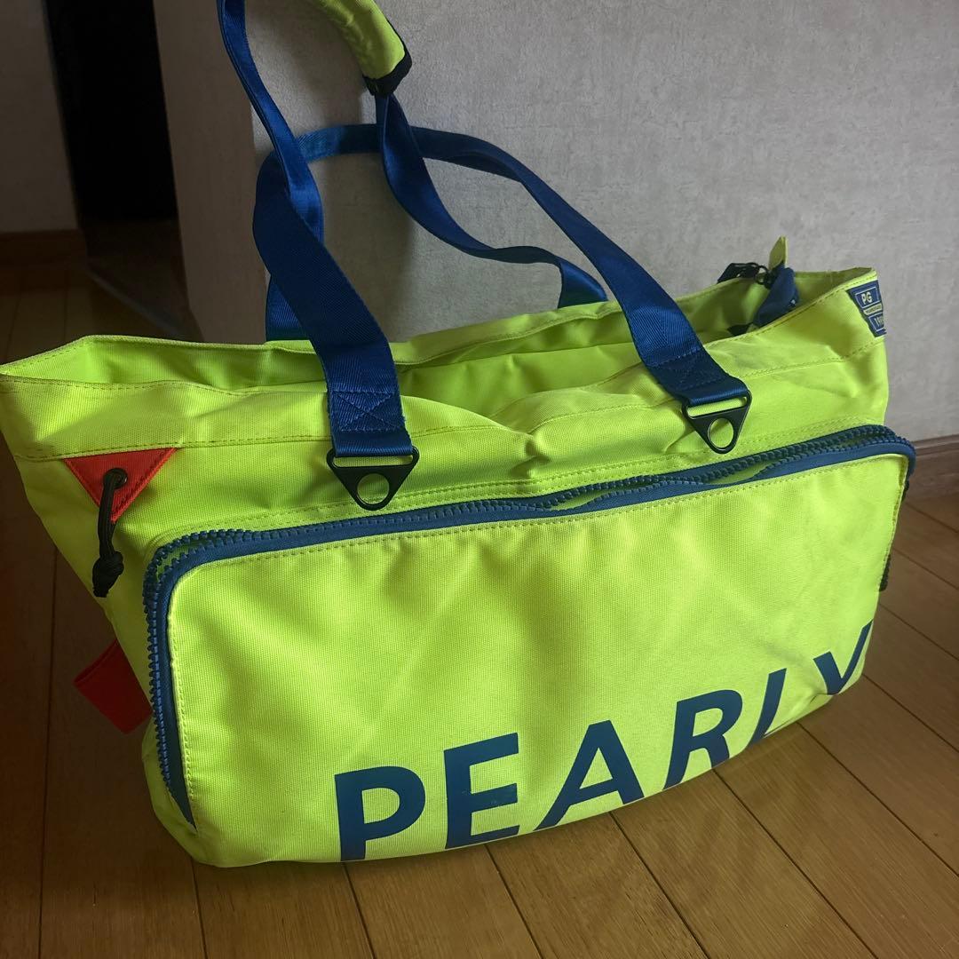 PEARLY パーリーゲイツイエロー ゴルフバッグ