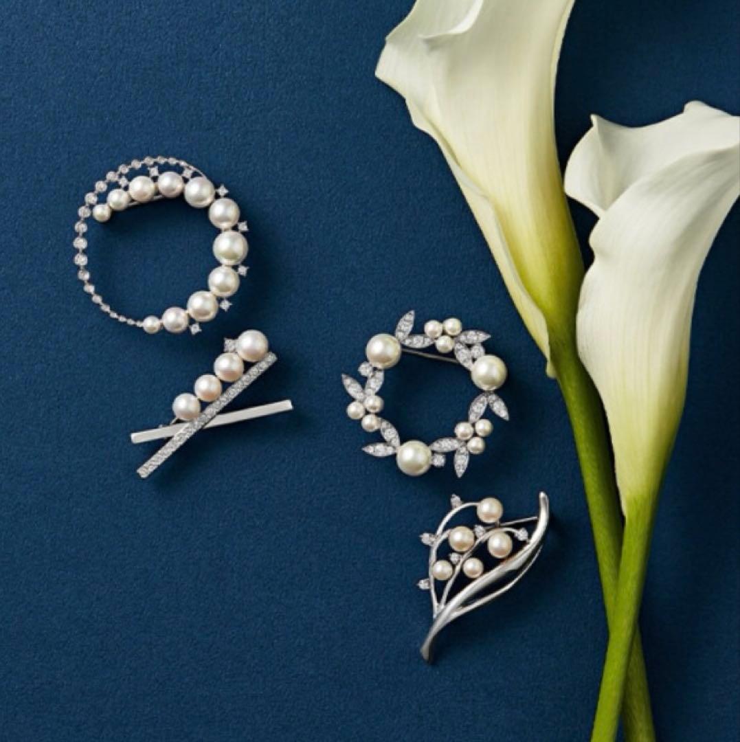 ☆VERY掲載☆ ヴァンドームブティック　貝パール　ブローチ