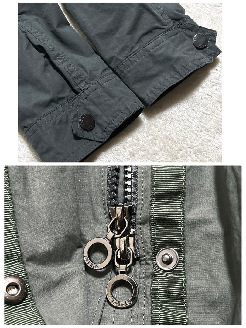 未使用級 ♪ タトラス 4way ファー モッズコート ダウンベスト ライナー付