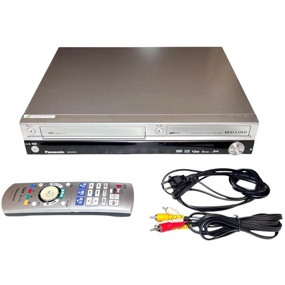 【日本製】パナソニック DMR-EH75V HDD/VHS/DVD レコーダー