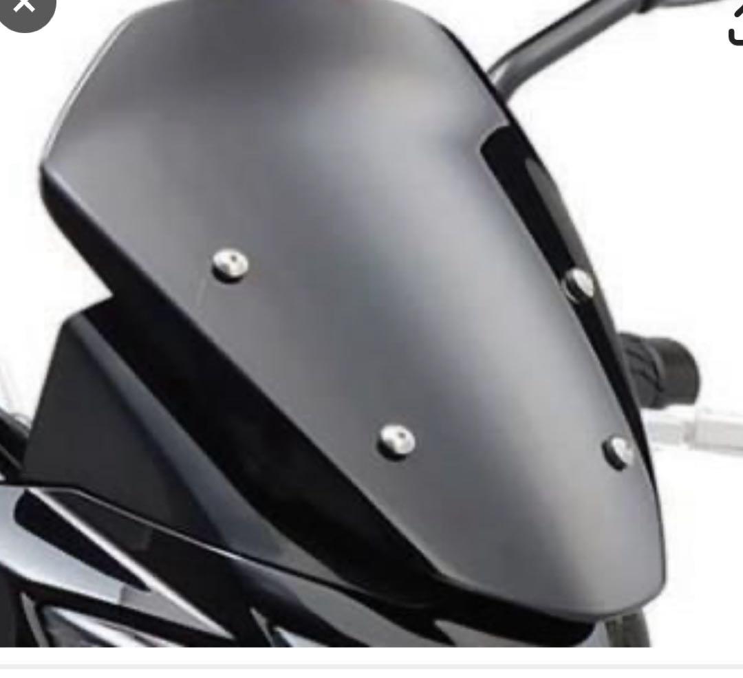 新品　スズキ純正　GSR750 メーターバイザー　スクリーン　スモーク