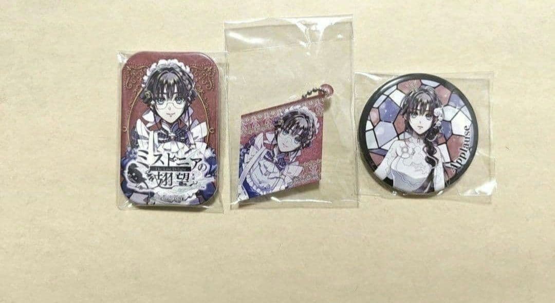 ミストニアの翅望 アプローズ 缶バッジ アクリルキーホルダー セット 新品