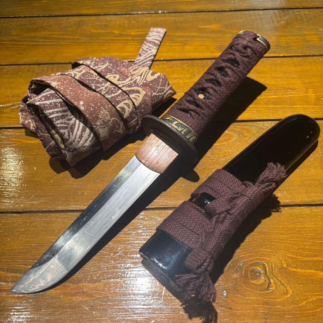 日本刀残欠クラフトナイフNo.99 則光 茎