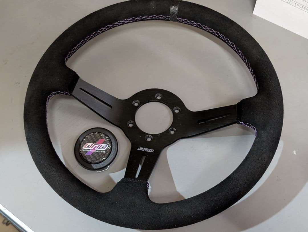 DND performance アルカンターラ ステアリング 中古