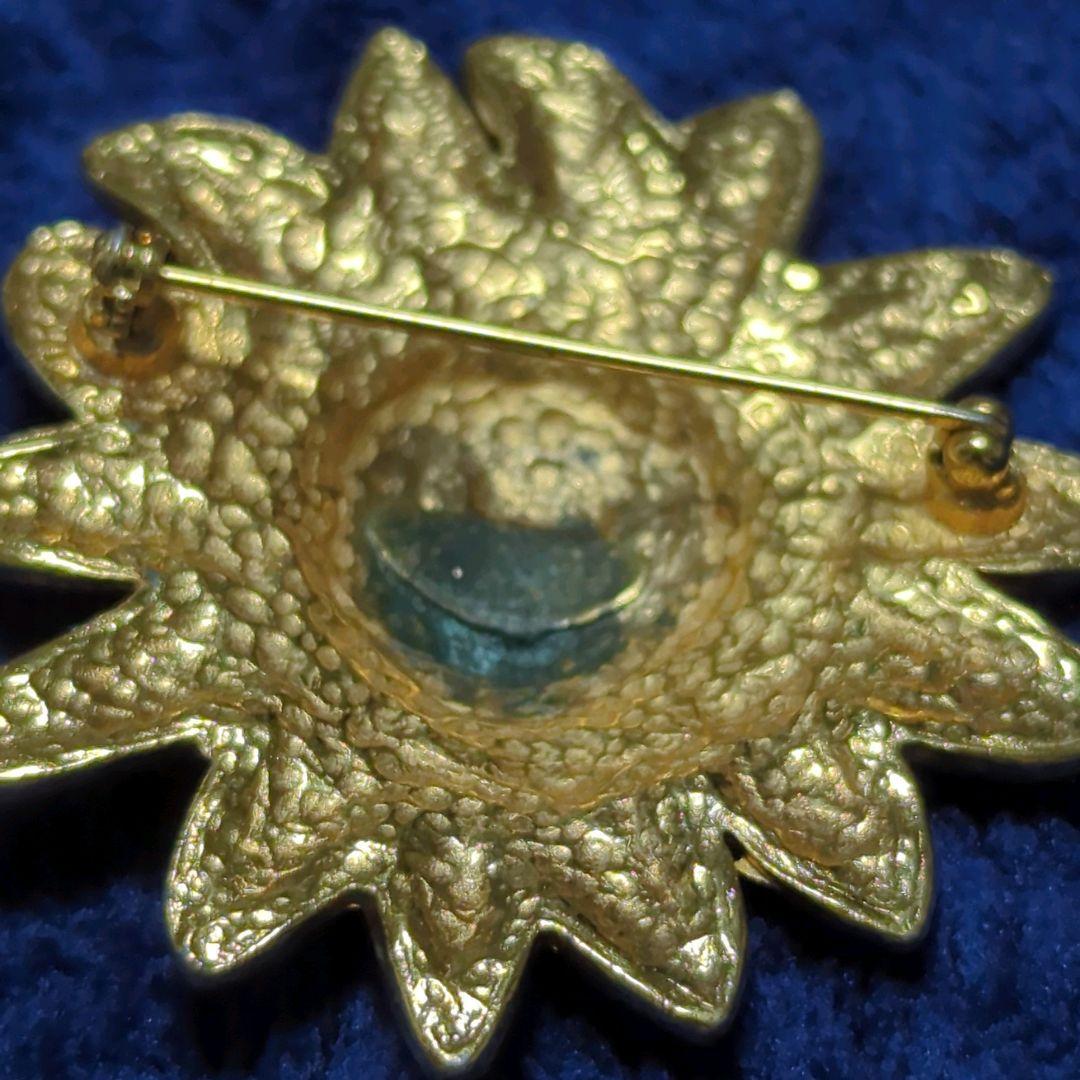 シャネル CHANEL ブローチ ココマーク ライオン 獅子モチーフ 太陽