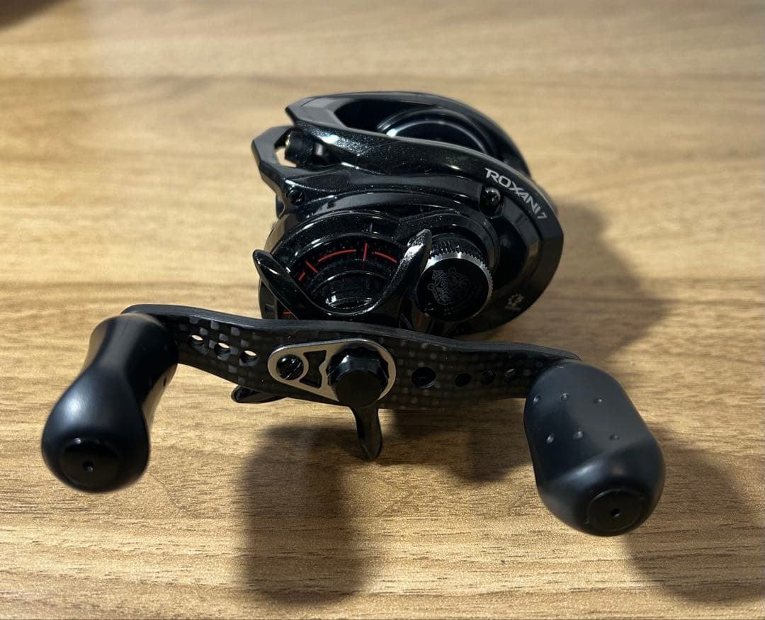 【修行中です。】アブガルシア　ロキサーニ7-L 左巻き＋BF8純正スプール