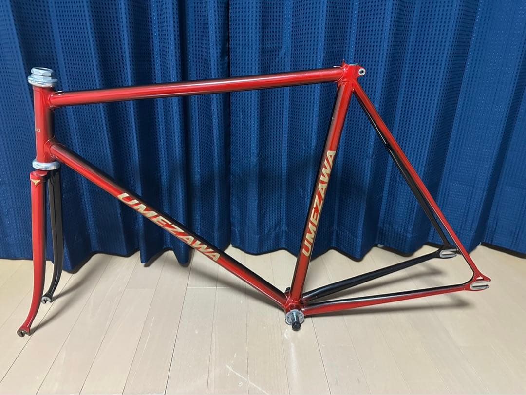 ピスト　フレーム　競輪　ウメザワ　美品