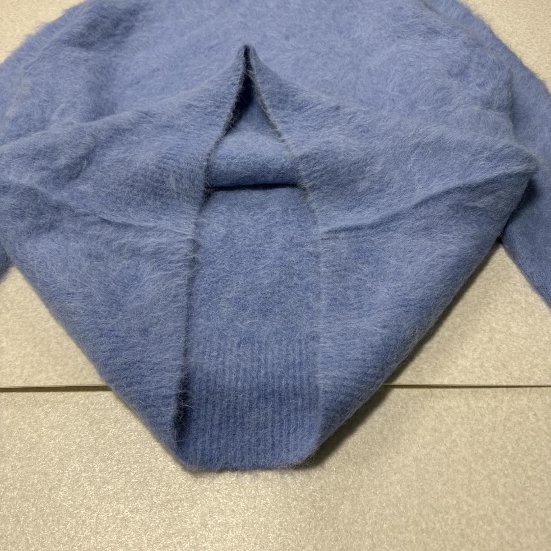 新品タグ⭐️シュテルンベルグ STERNBERG アルパカニット ブルー L