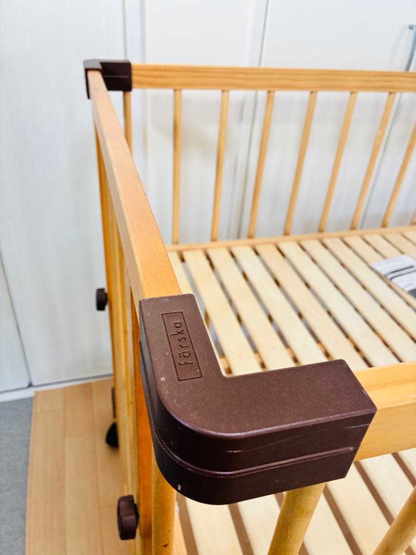 福岡引き取り限定　状態良好　ファルスカ　ベッドサイドベッド　03