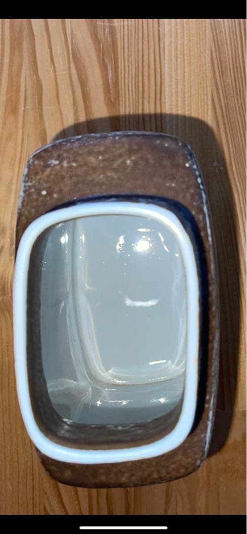 ☆花瓶、ロイヤルコペンハーゲンBACAシリーズ、魚模様、茶系、中古品。