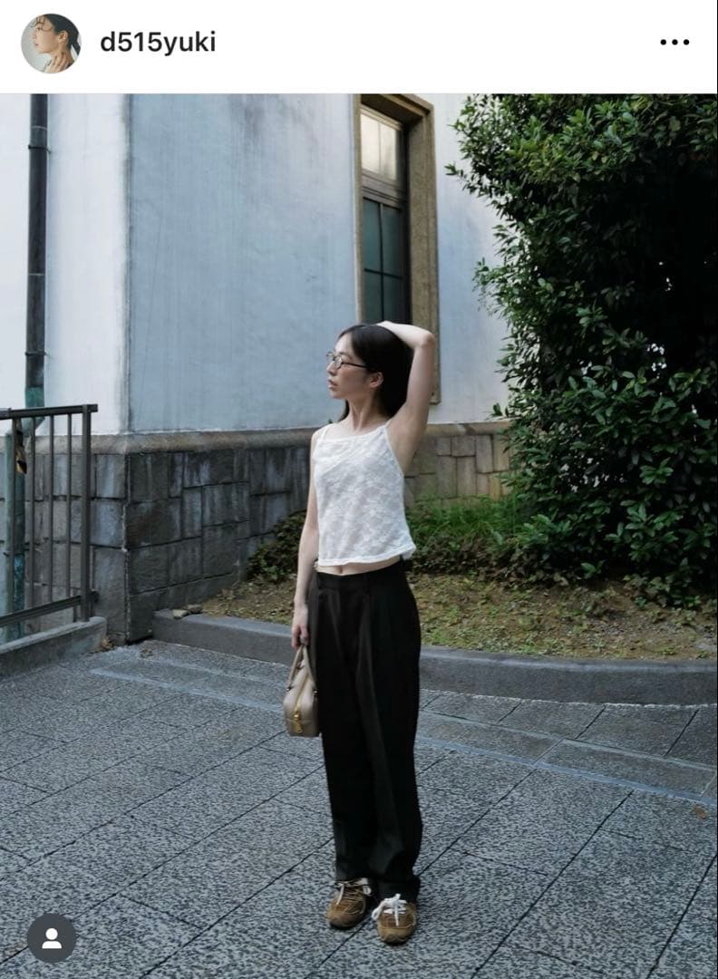 【Draw Drawers】レース　キャミソール