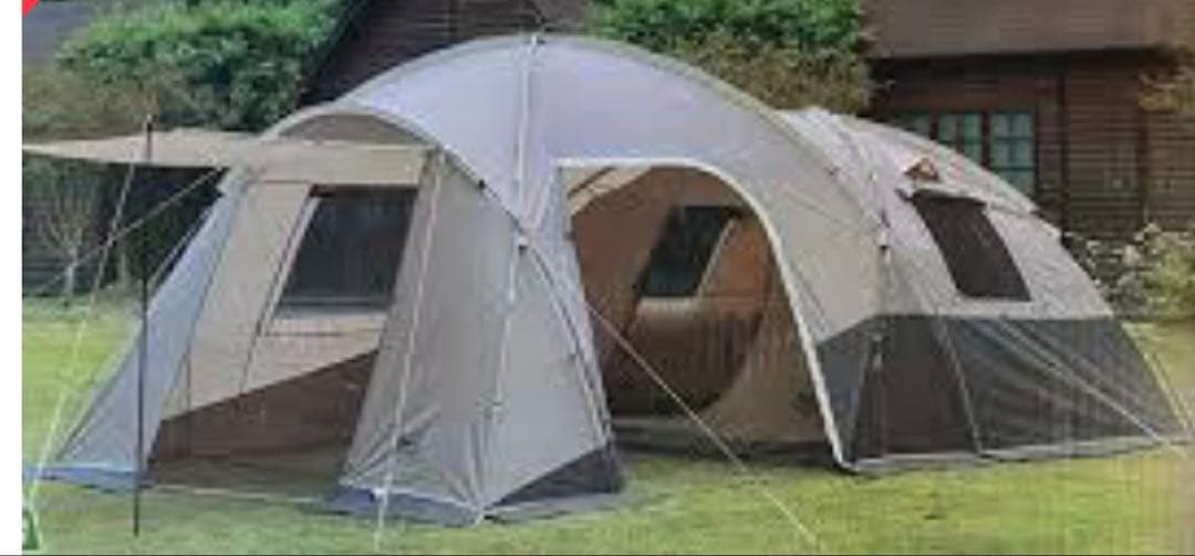 大幅値下げ⭐︎新品未使用ツールームテント　6人用TIMBER RIDGE キャンプ