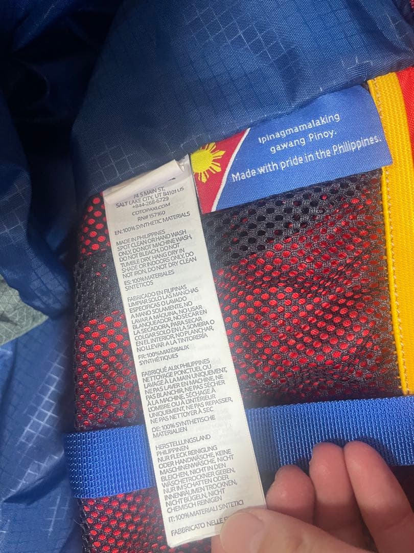 コトパクシ cotopaxi 大容量 Allpa アルパ 60L ピンク好きさん