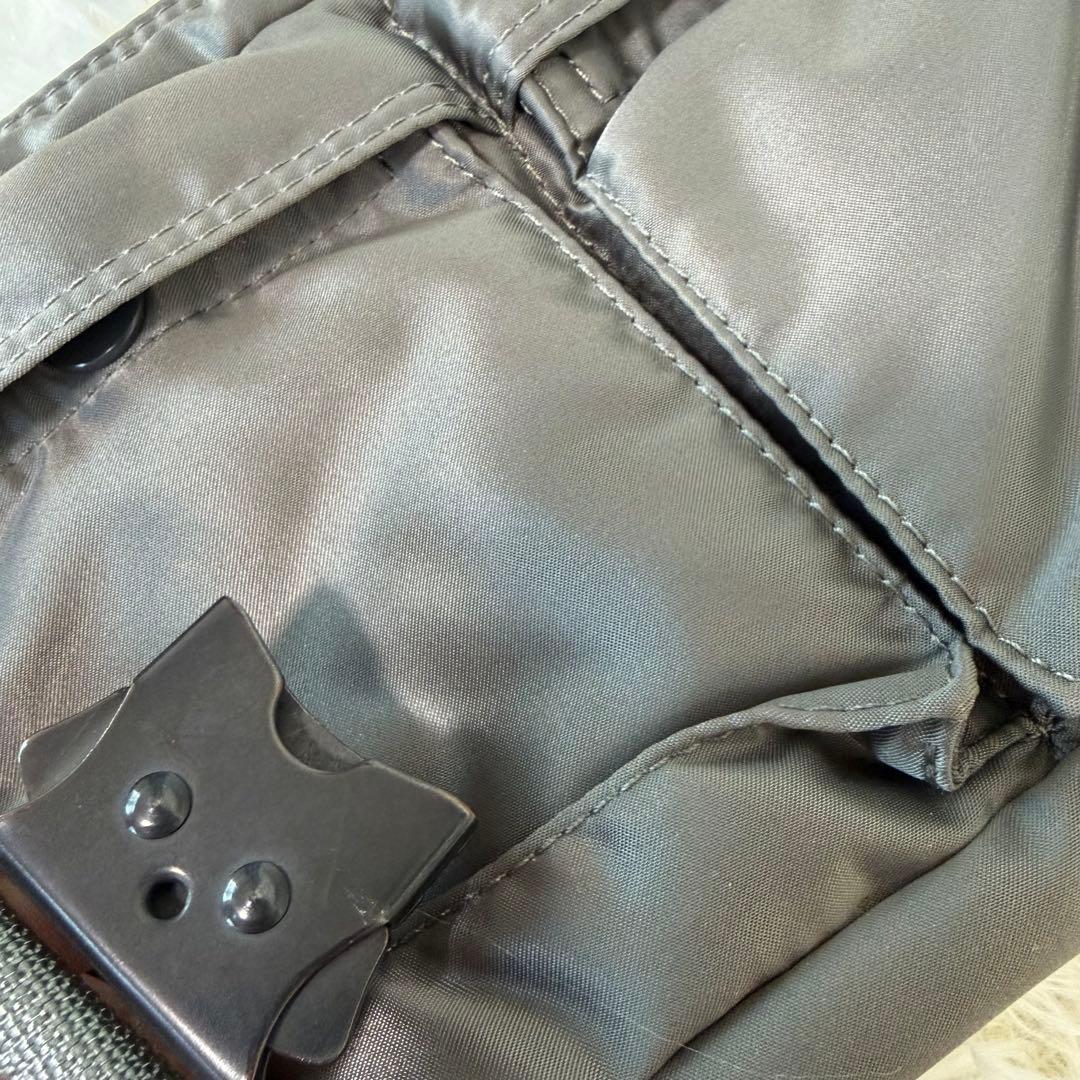 ポーター　タンカー　ショルダーバッグ　シルバーグレー