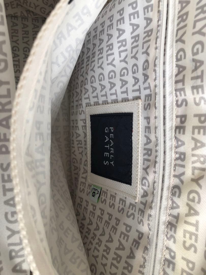 PEARLY GATES パーリーゲイツ ロッカーバック ホワイト大容量