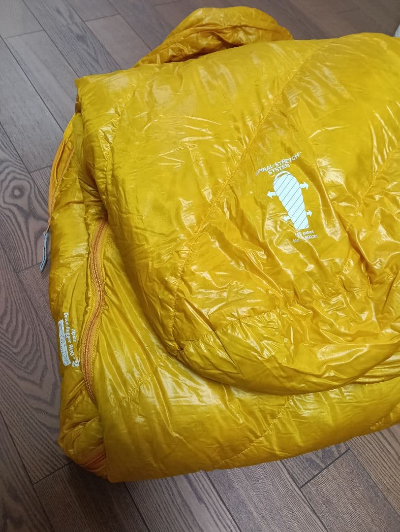 モンベル アルパインダウンハガー800 #2 寝袋