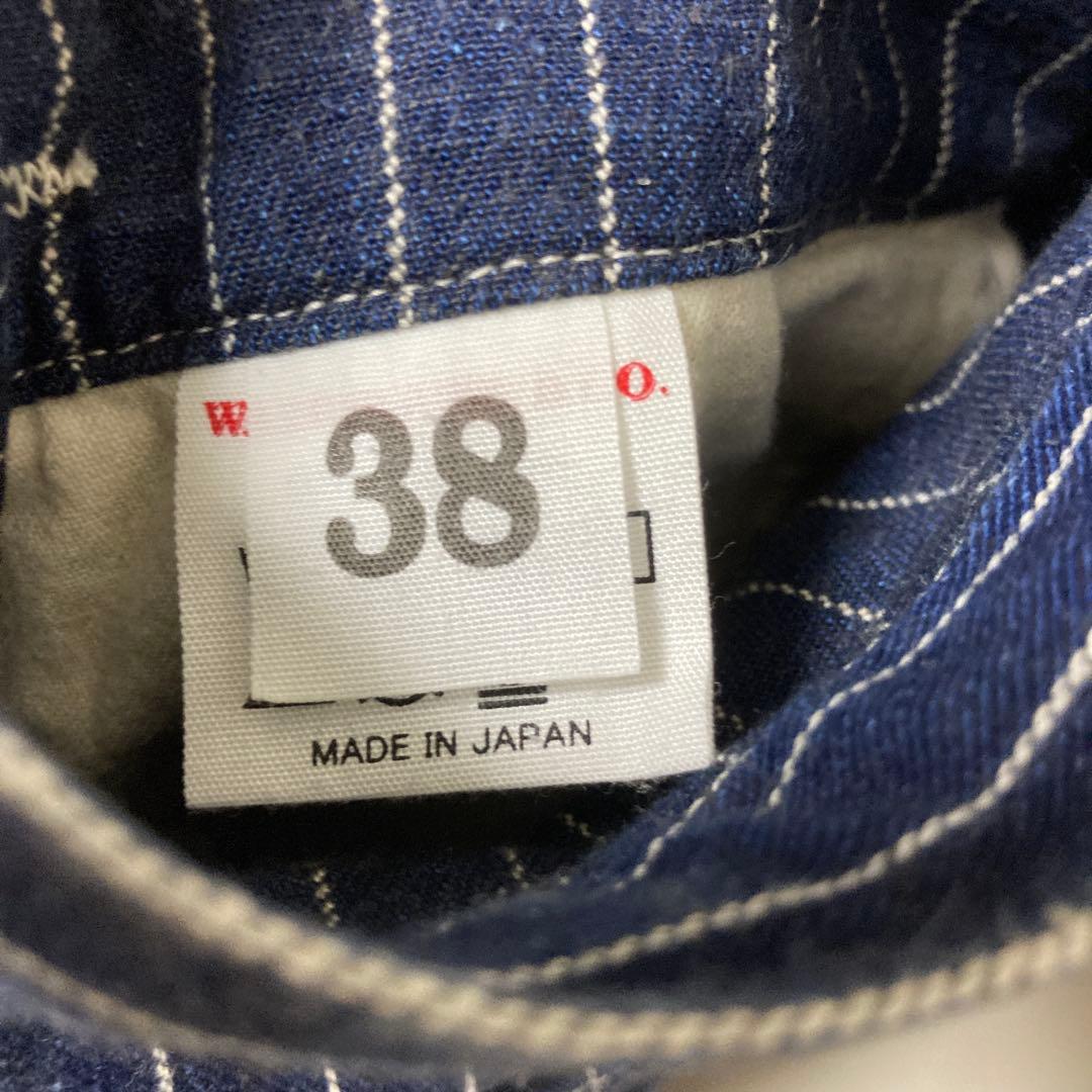 WAREHOUSE ウエアハウス　オーバーオール　LOT1093 ストライプ