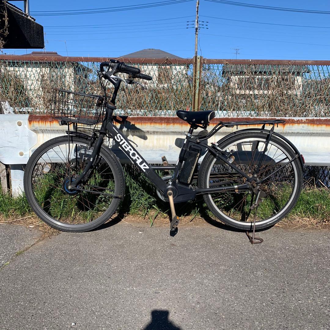 [779]送料無料 ブリヂストン電動自転車 ステップクルーズe 充電器なし