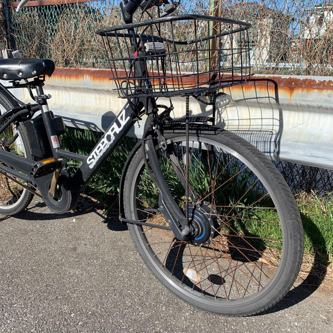 [779]送料無料 ブリヂストン電動自転車 ステップクルーズe 充電器なし