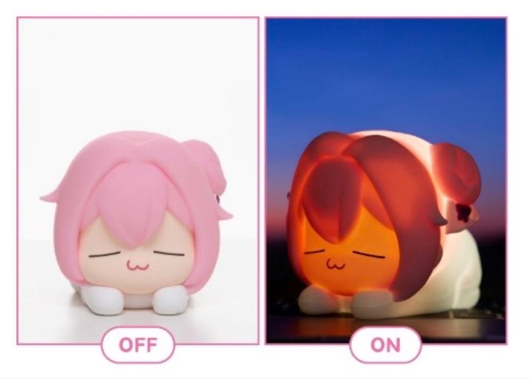 【海外限定品】勝利の女神NIKKE ドロ DORO ムードライト　USB給電