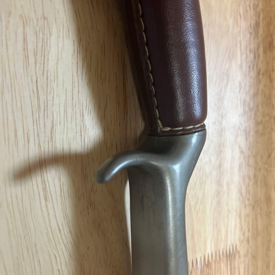 バスカヴィル　ブッチャーグリップ　革 トップウォーターロッドグリップ