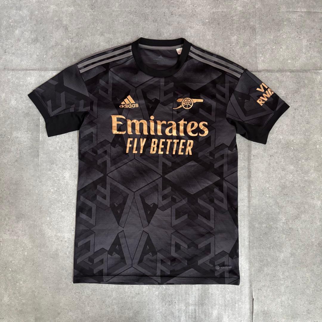 アーセナル　22/23 正規品アウェイ　ユニフォーム　シャツ　ジャージ　黒金