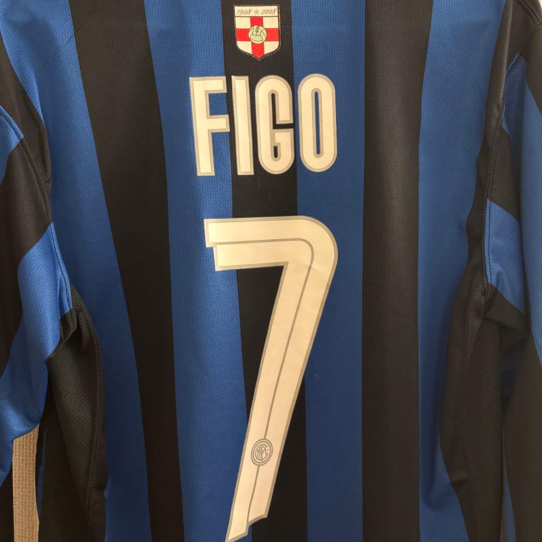 100周年記念 07-08 インテル フィーゴ ユニフォーム 長袖