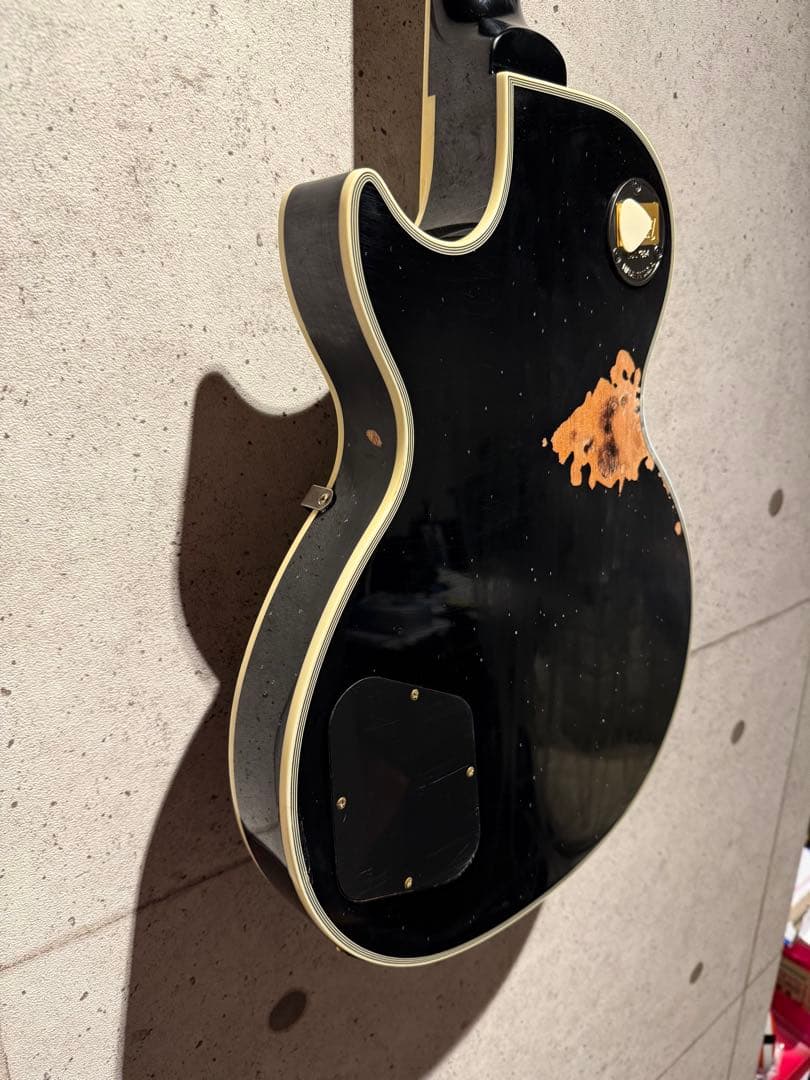 レスポールカスタム レプリカ ブラックビューティー　GOTOHパーツ