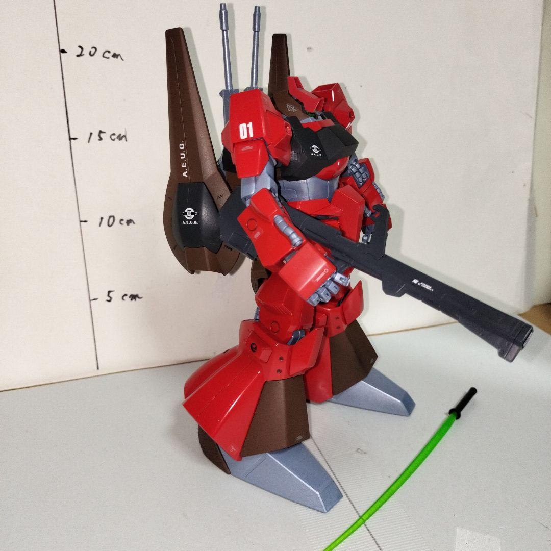MG 1/100 リック・ディアス クワトロカラー 塗装完成品 赤 ガンプラ