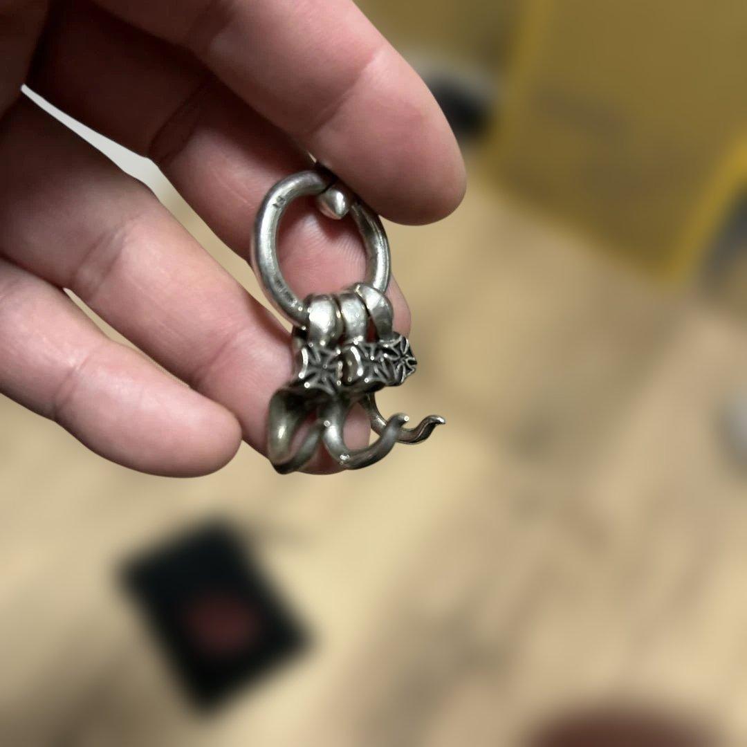 L.S.Dラウドスタイルデザイン×デブブリードスカルキーリングカラビナフック