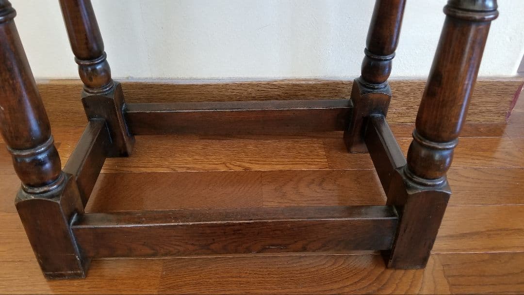 ヴィンテージ 英国べヴァン ファンネル社 Reprodux 木製 サイドテーブル