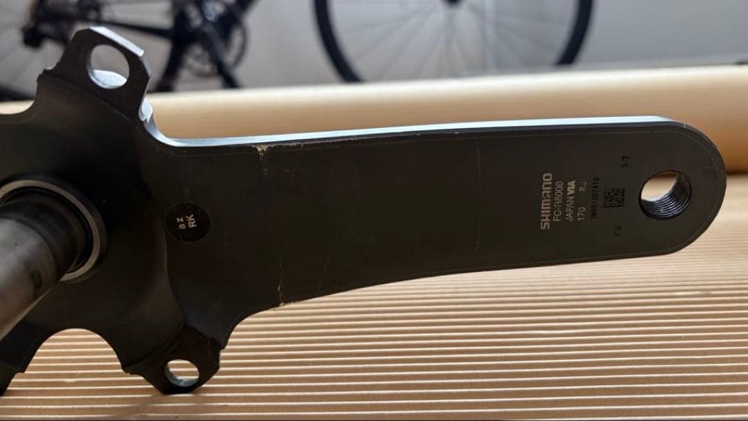 シマノクランク　アルテグラ　FCーR8000 170mm