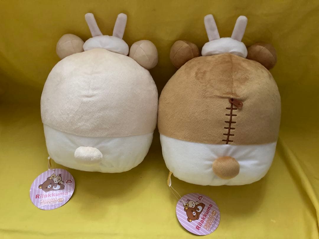 タグ付き‼️✳️リラックマ ぽってりうさぎぬいぐるみBIG 2種✳️ コリラックマ‼️