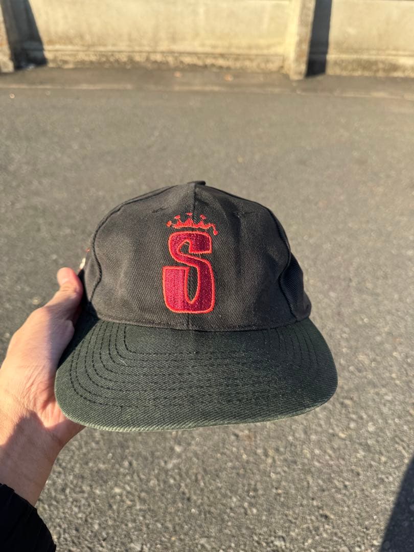 80’s 90’s Old Stussy Cap 白タグ クラウン