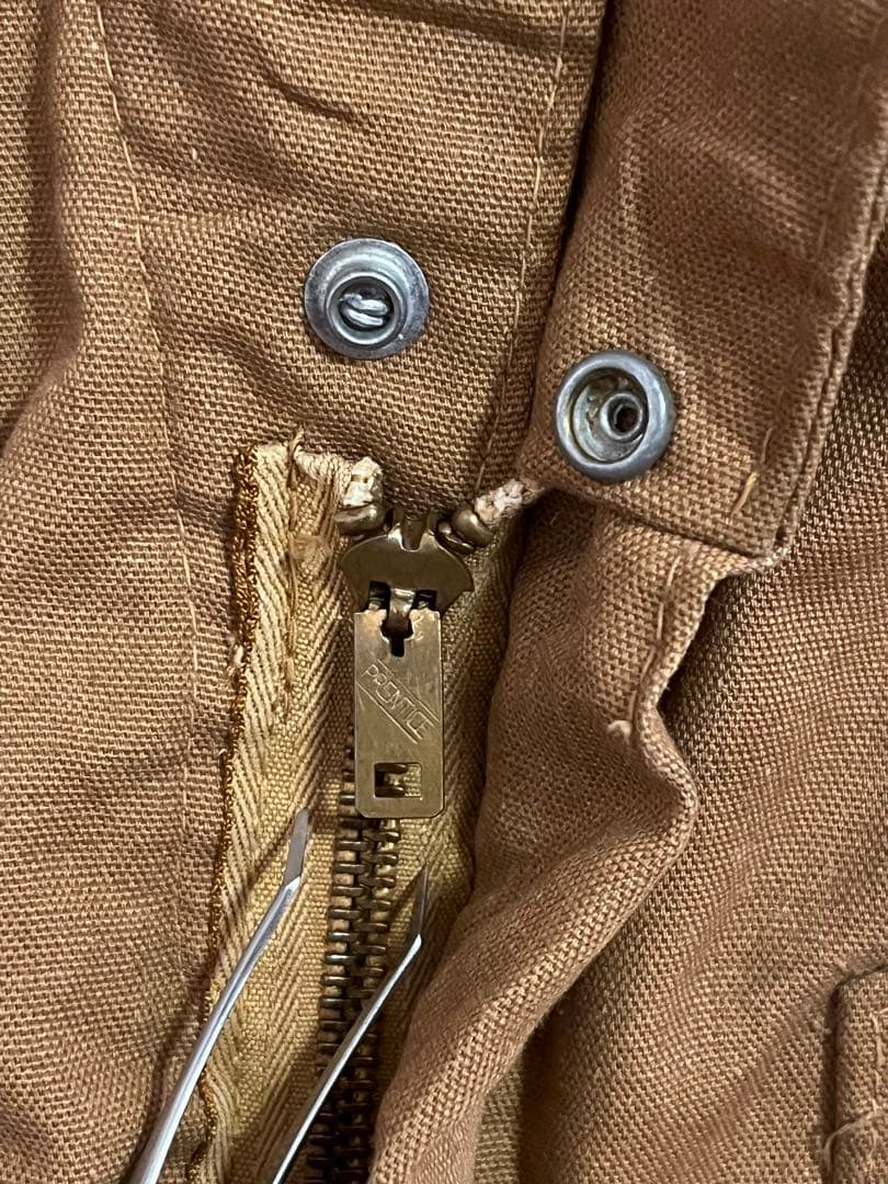 60's wrangler 斜めBLUE BELLダック裏地付きオールインワンM