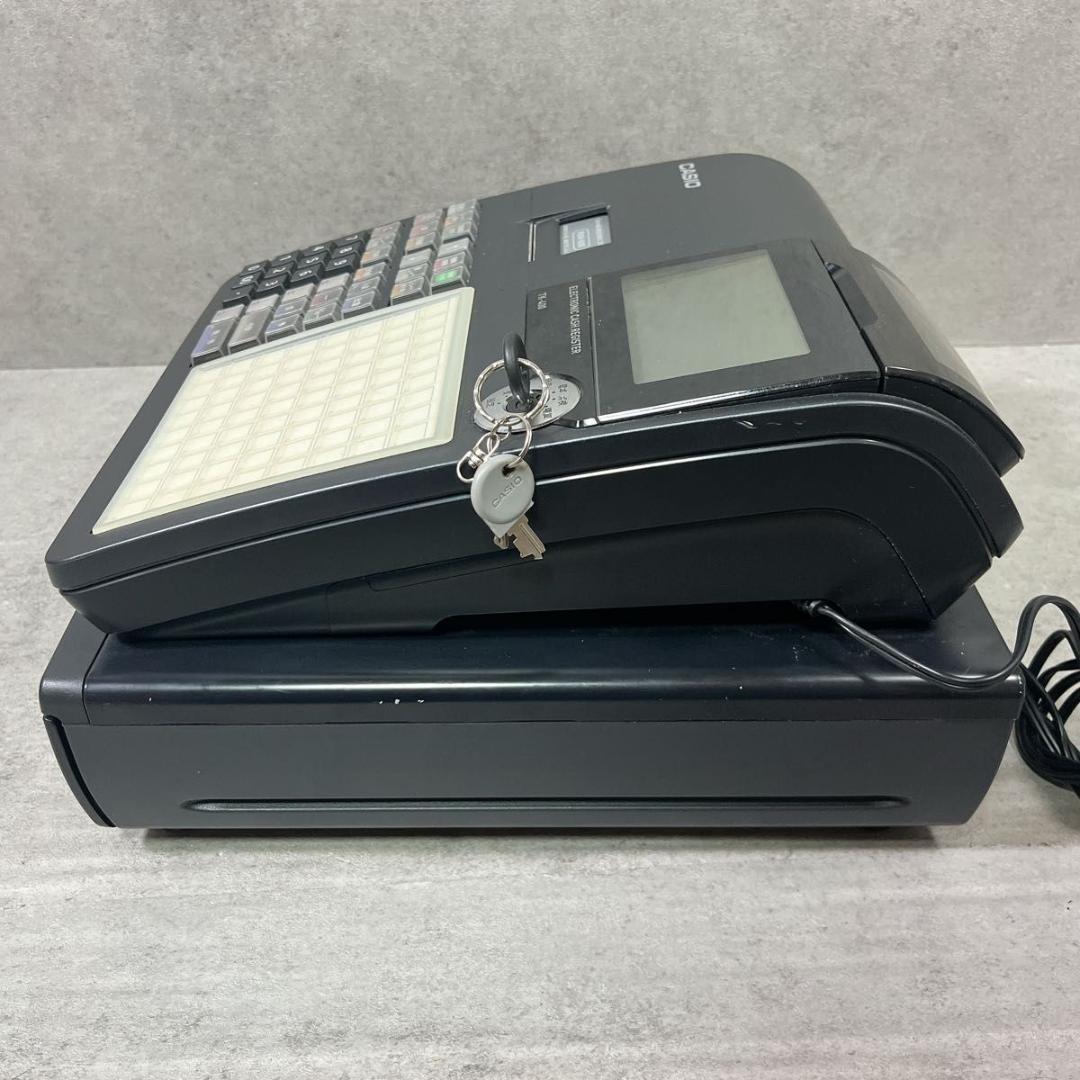 カシオ CASIO レジスター 4部門 飲食店向け 小型 ドロア TK-400