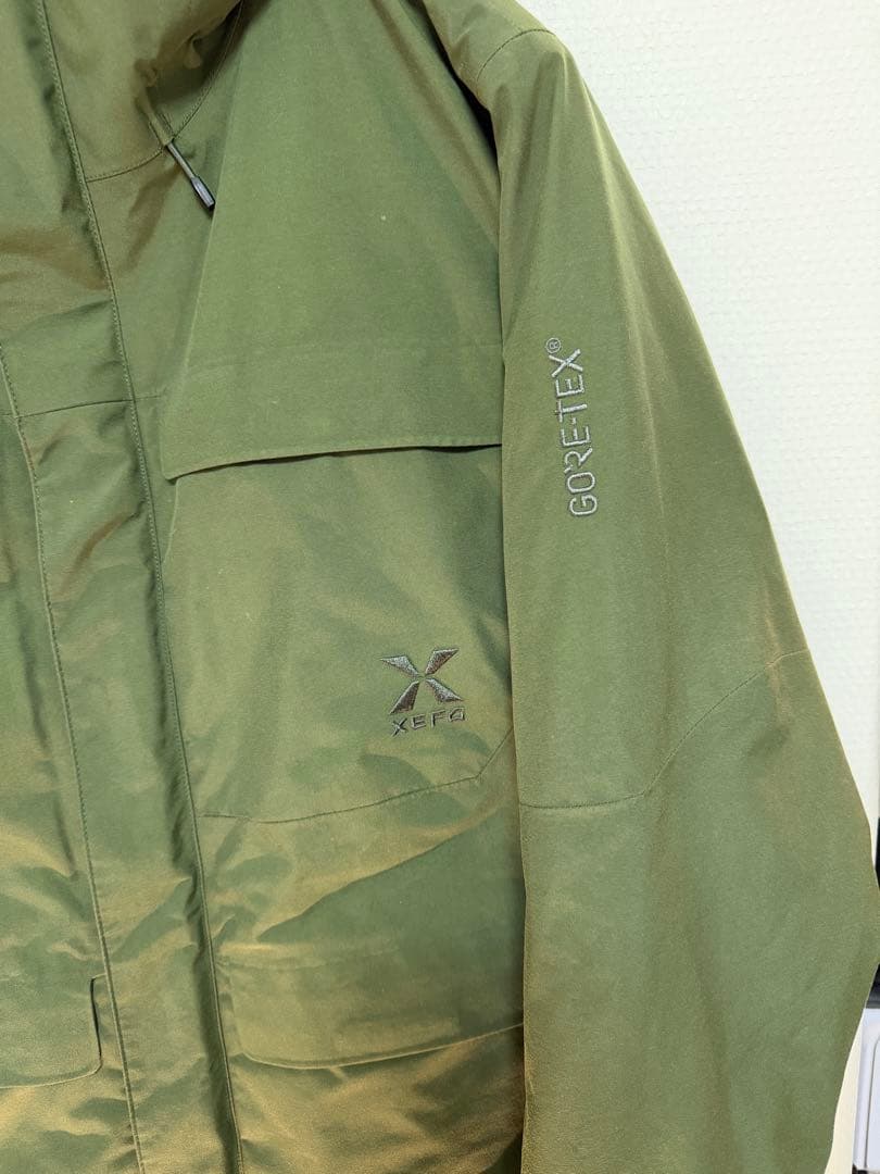 シマノ　XEFO フィッシングスーツセット　オリーブ　Ｌ