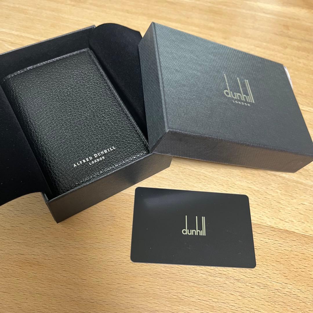 イ*ン様 【製造終了レア商品】ALFRED DUNHILL 名刺入れ ブラック