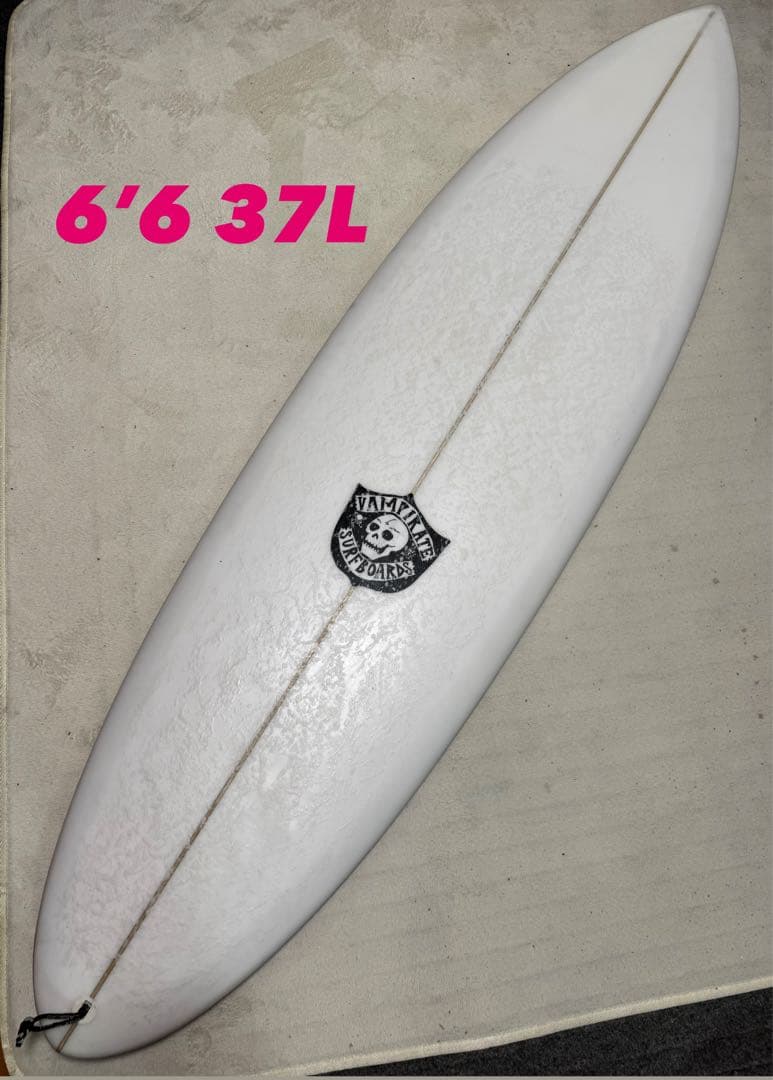 バンパイレーツ サーフボード 6’6 20 1/2 2 5/8 37.62L