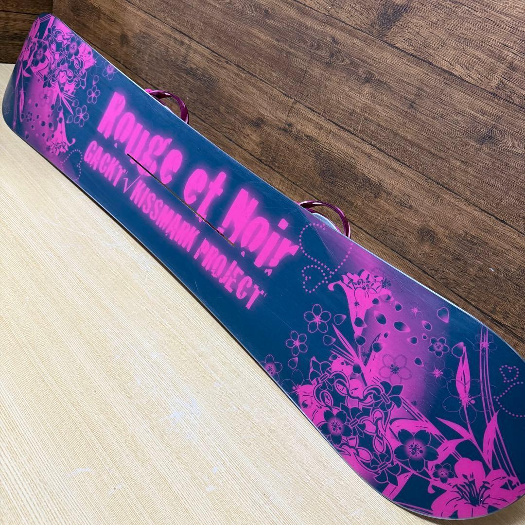 美品　kiss mark レディース　スノーボード3点　143cm かわいい