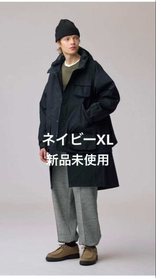 新品GU ENGINEERED GARMENTS パデッドシェルパーカ NAVY