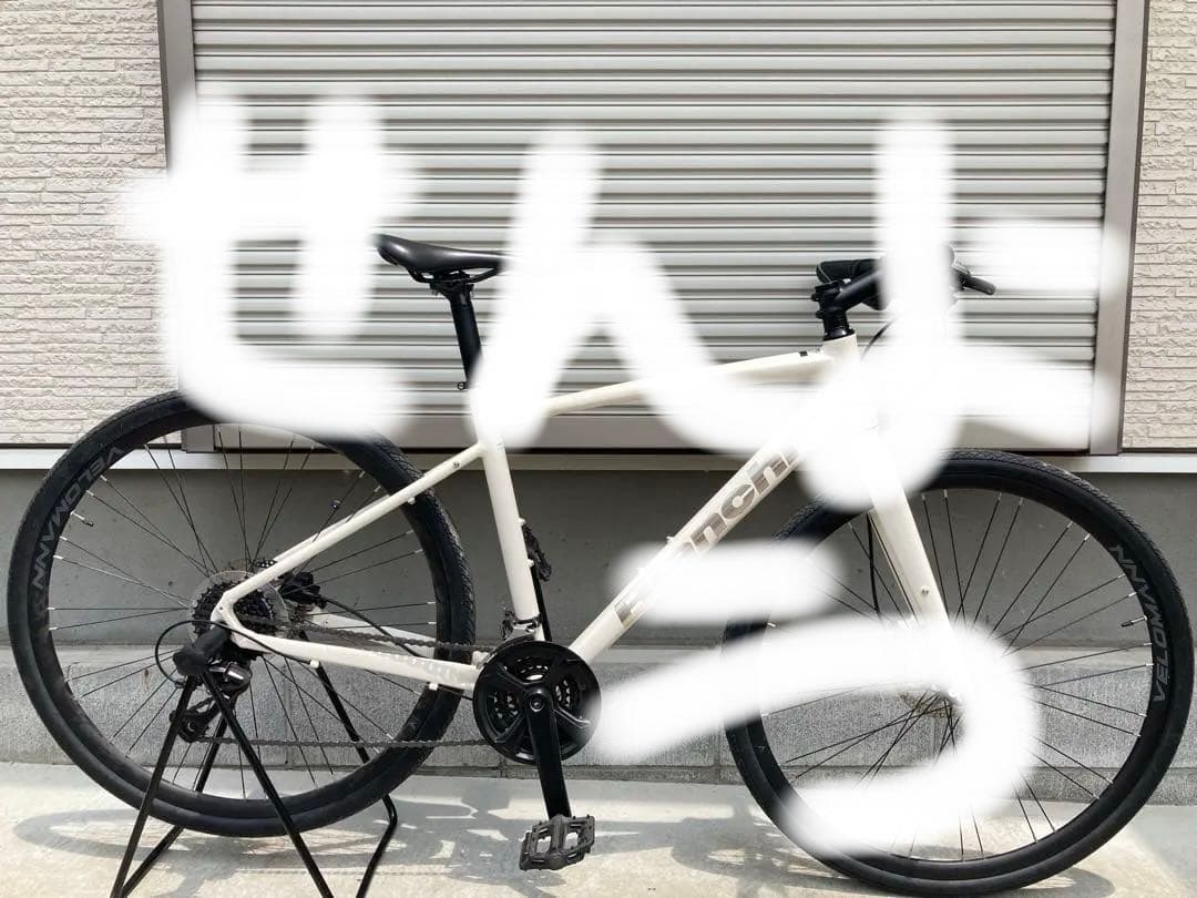 ビアンキ C-SPORT2 油圧ディスクブレーキ　　美品屋内保管　マットホワイト