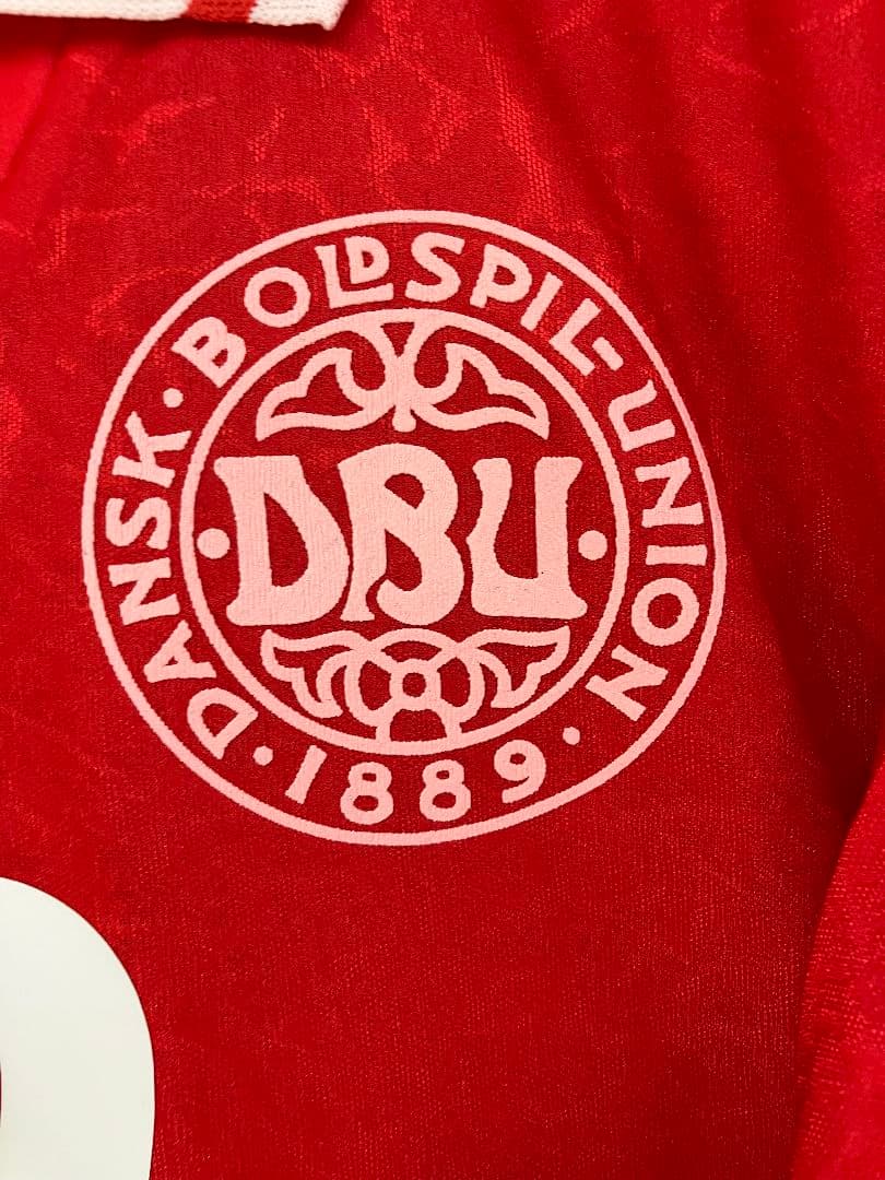 95-96 デンマーク代表　ラウドルップ　ヒュンメルオフィシャル　ユニフォーム