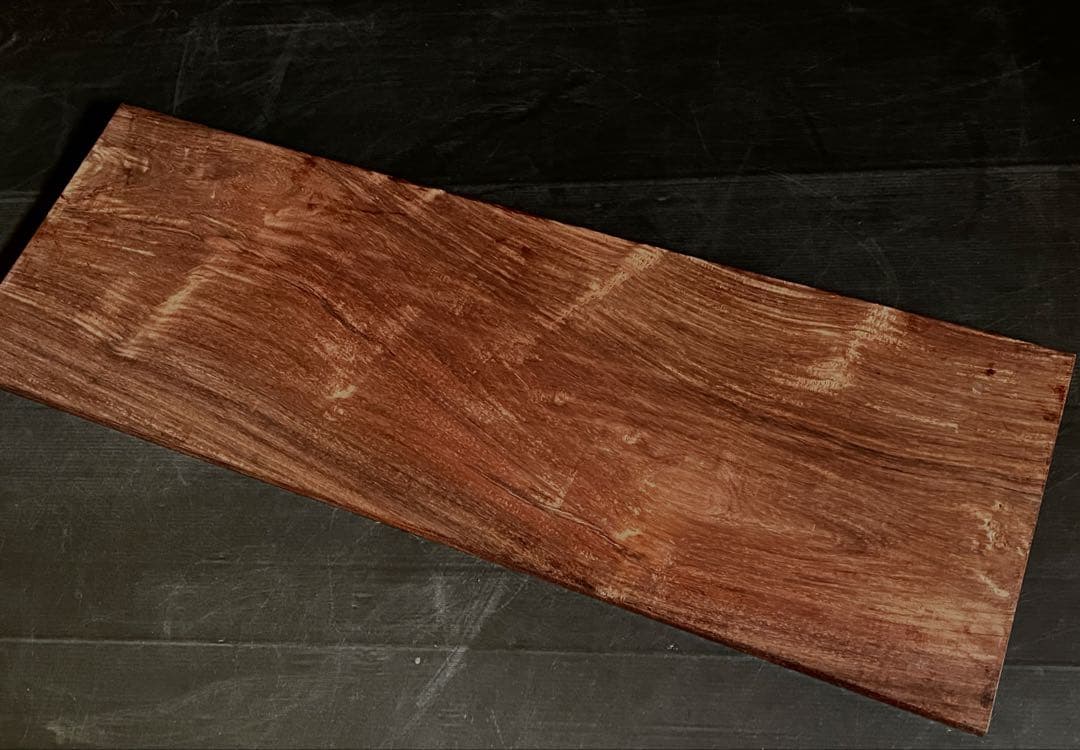 割引‼️「母」 唐木 紅木 花梨 敷板 長板 煎茶道具 飾り板 （115③）